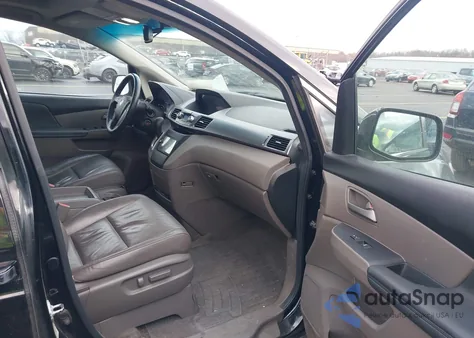 2011 Honda Odyssey Ex-L из США, поврежденный, VIN 5FNRL5H68BB045180